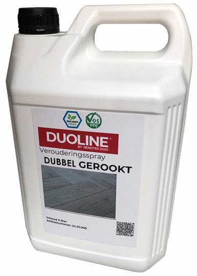 DUOLINE® verouderingsspray dubbel gerookt can à 5 liter